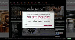 Desktop Screenshot of dellaroccagioielli.it