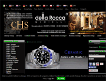 Tablet Screenshot of dellaroccagioielli.it
